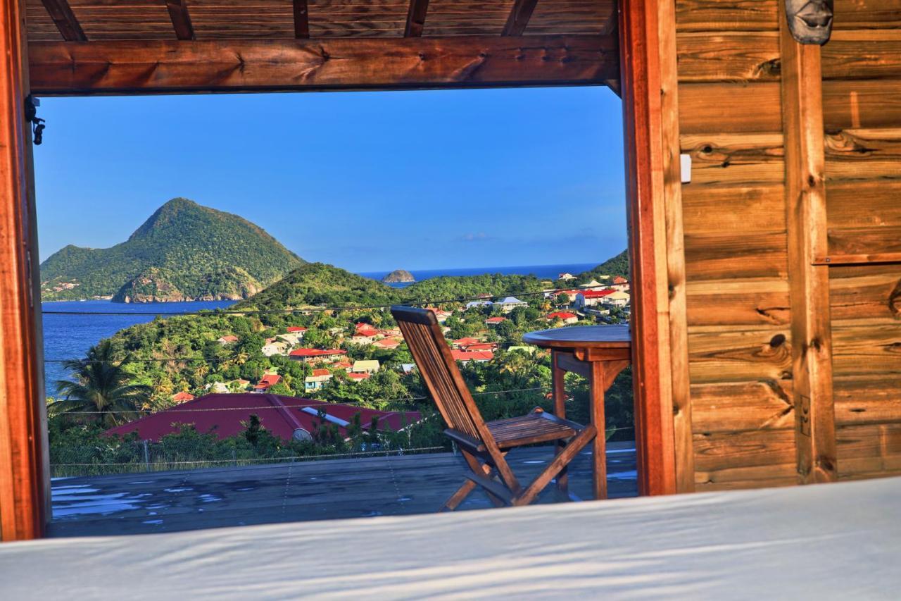 Villa KAZ ANOLI vue époustouflante sur la baie Terre-de-Bas Esterno foto