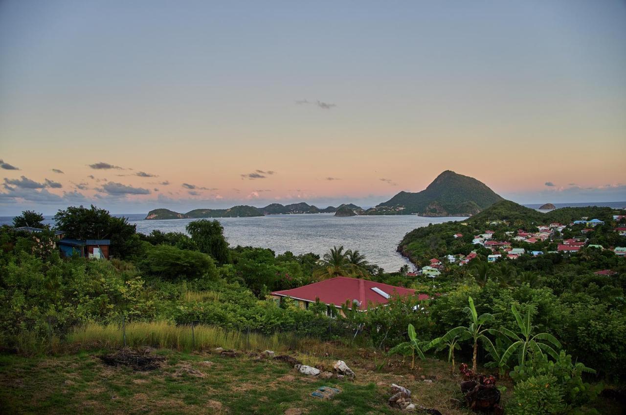 Villa KAZ ANOLI vue époustouflante sur la baie Terre-de-Bas Esterno foto