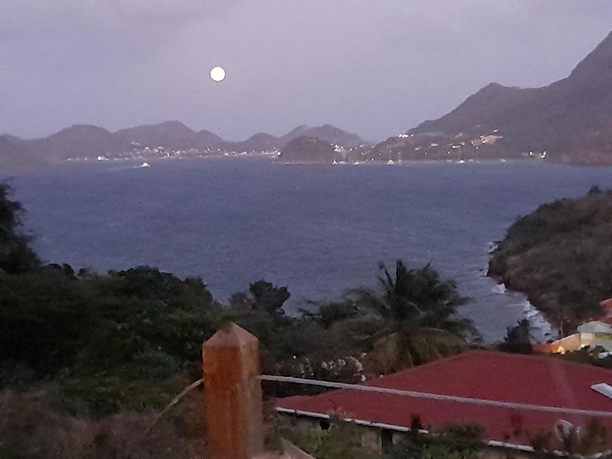 Villa KAZ ANOLI vue époustouflante sur la baie Terre-de-Bas Esterno foto