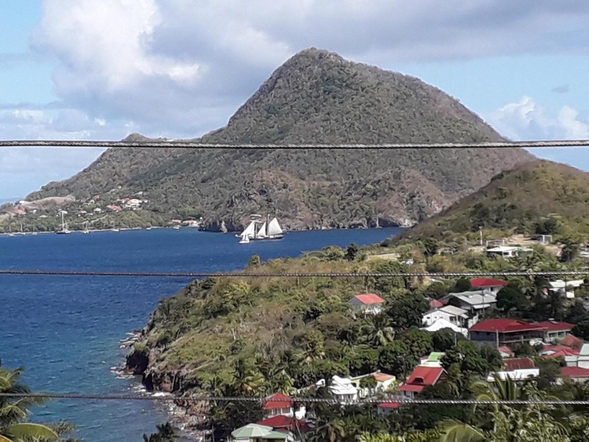 Villa KAZ ANOLI vue époustouflante sur la baie Terre-de-Bas Esterno foto