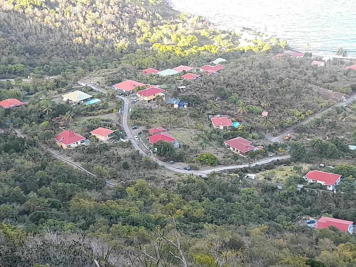 Villa KAZ ANOLI vue époustouflante sur la baie Terre-de-Bas Esterno foto
