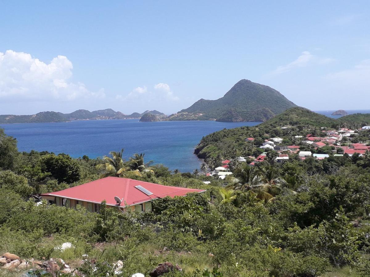 Villa KAZ ANOLI vue époustouflante sur la baie Terre-de-Bas Esterno foto