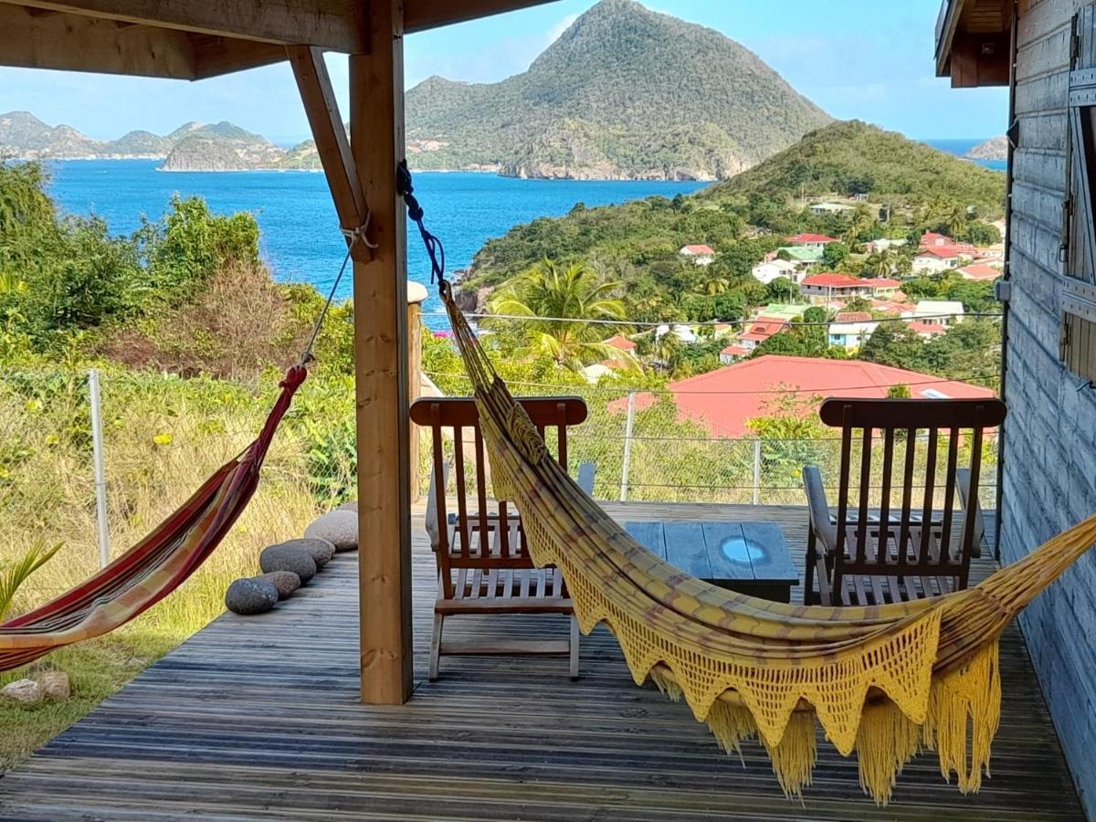 Villa KAZ ANOLI vue époustouflante sur la baie Terre-de-Bas Esterno foto