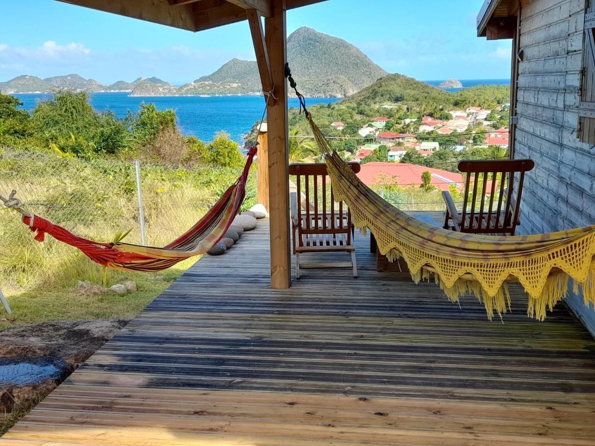 Villa KAZ ANOLI vue époustouflante sur la baie Terre-de-Bas Esterno foto