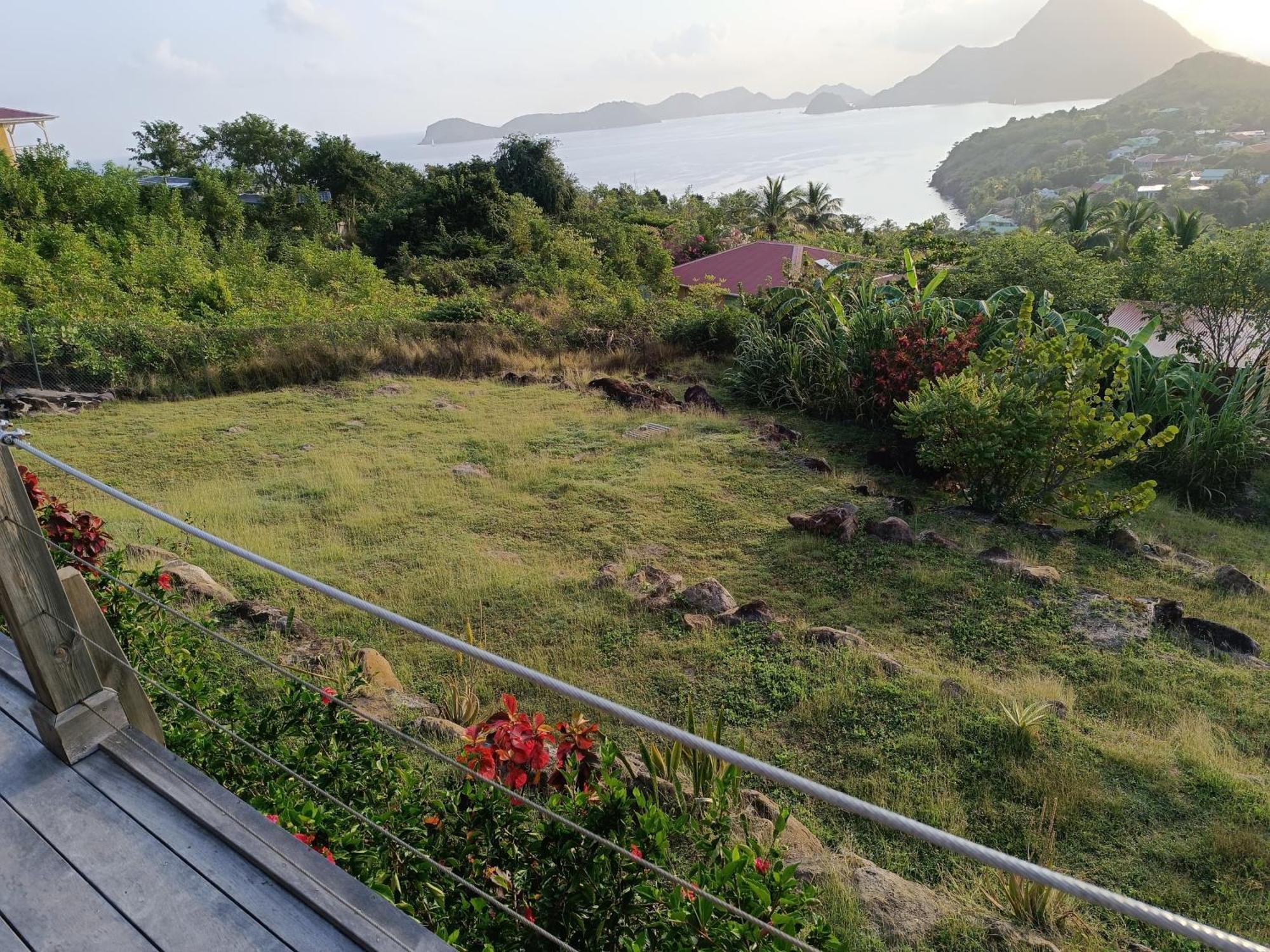 Villa KAZ ANOLI vue époustouflante sur la baie Terre-de-Bas Esterno foto